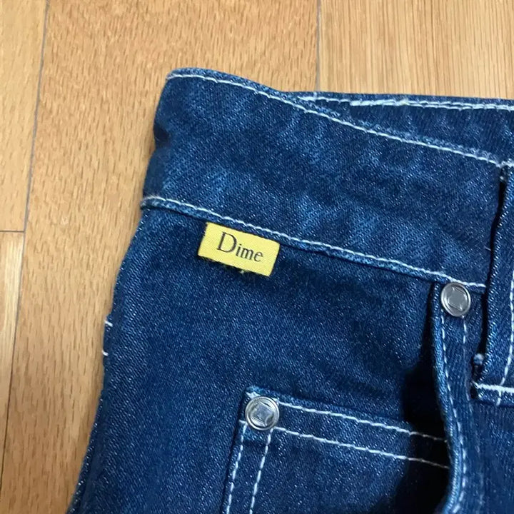 [SOLD OUT] Dime 다임 스케이트보드 클래식 데님진 인디고블루 M