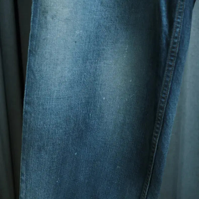 [SOLD OUT] 안셀름 aging wide denim pants (3)