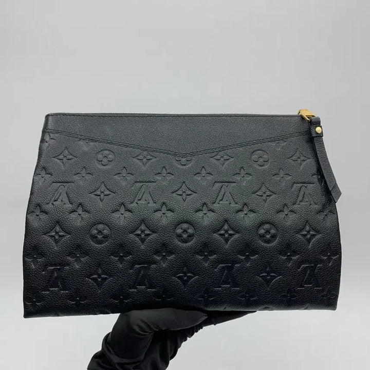 [BUNJANG] Louis Vuitton Empreinte Daily Pouch Black M62937 / 267001477 루이비통 앙프렝뜨 데일리 파우치 블랙 M62937