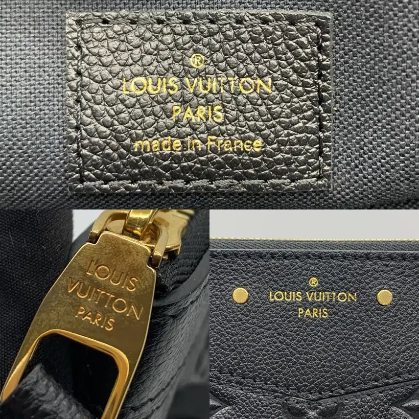 [BUNJANG] Louis Vuitton Empreinte Daily Pouch Black M62937 / 267001477 루이비통 앙프렝뜨 데일리 파우치 블랙 M62937