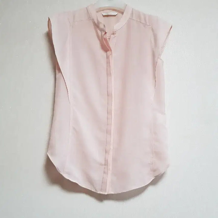 [BUNJANG] List Sleeveless Blouse / 리스트 민소매 블라우스