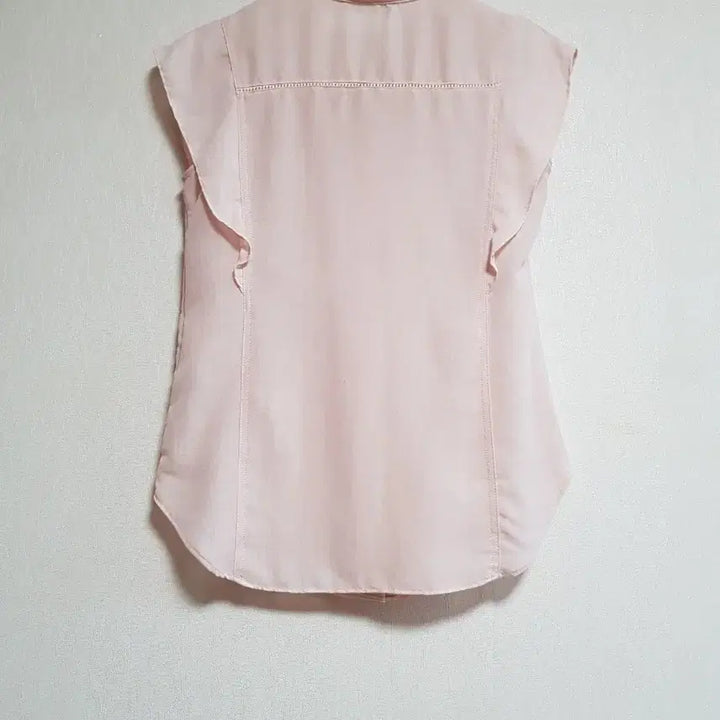 [BUNJANG] List Sleeveless Blouse / 리스트 민소매 블라우스