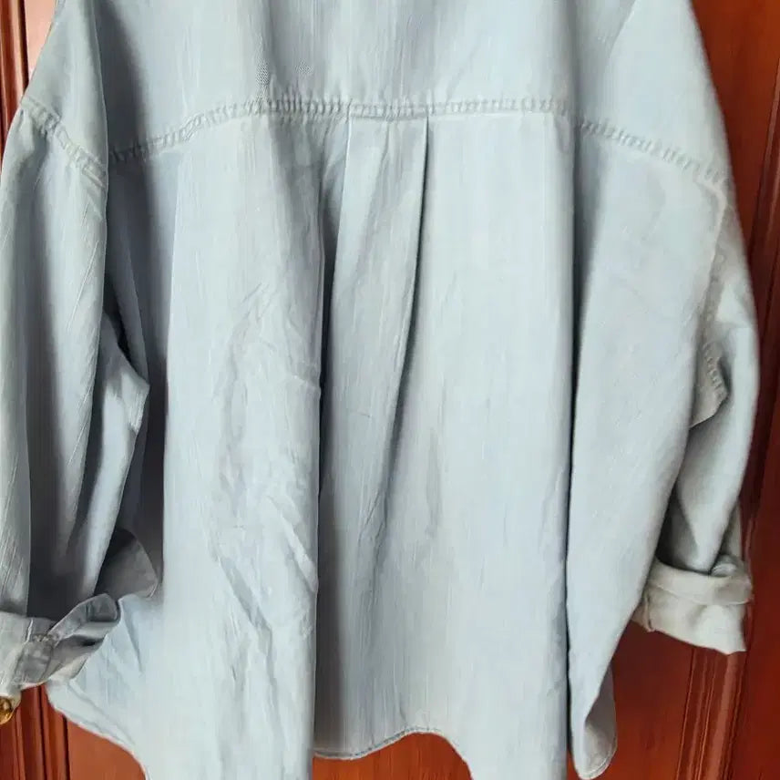 [BUNJANG] Denim Shirt - Blue / 데님 셔츠 블루