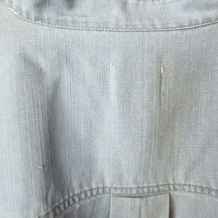 [BUNJANG] Denim Shirt - Blue / 데님 셔츠 블루
