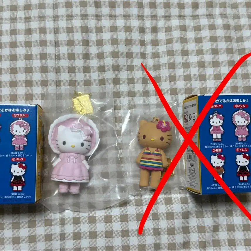 [SOLD OUT] 헬로키티 산리오 도쿄50주년전시회 키티피규어(키링)
