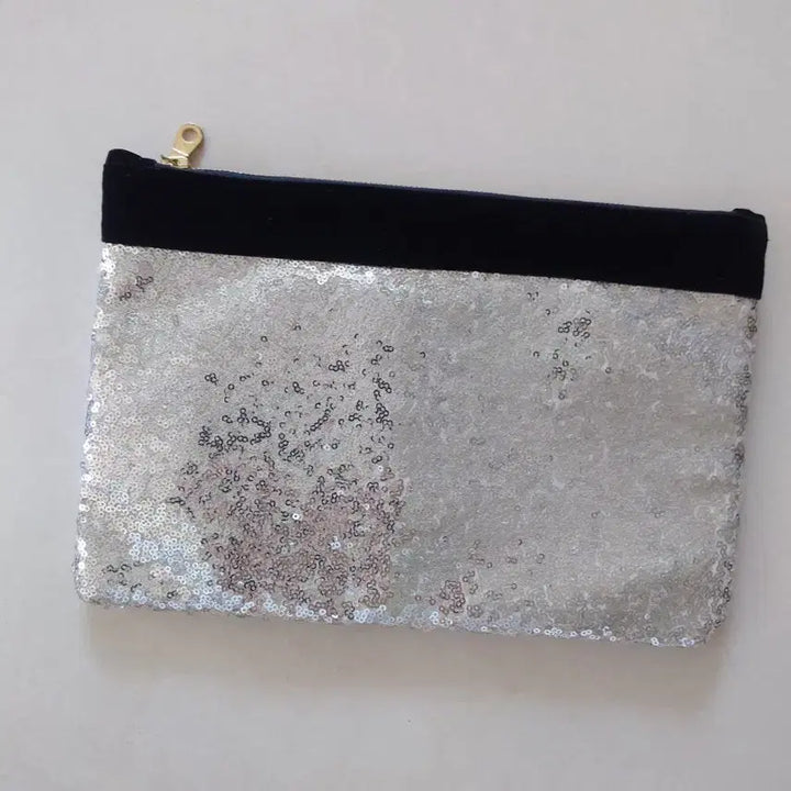 [BUNJANG] Sequin Velvet Pouch/Clutch / 고급 스팽글 벨벳 파우치/클러치