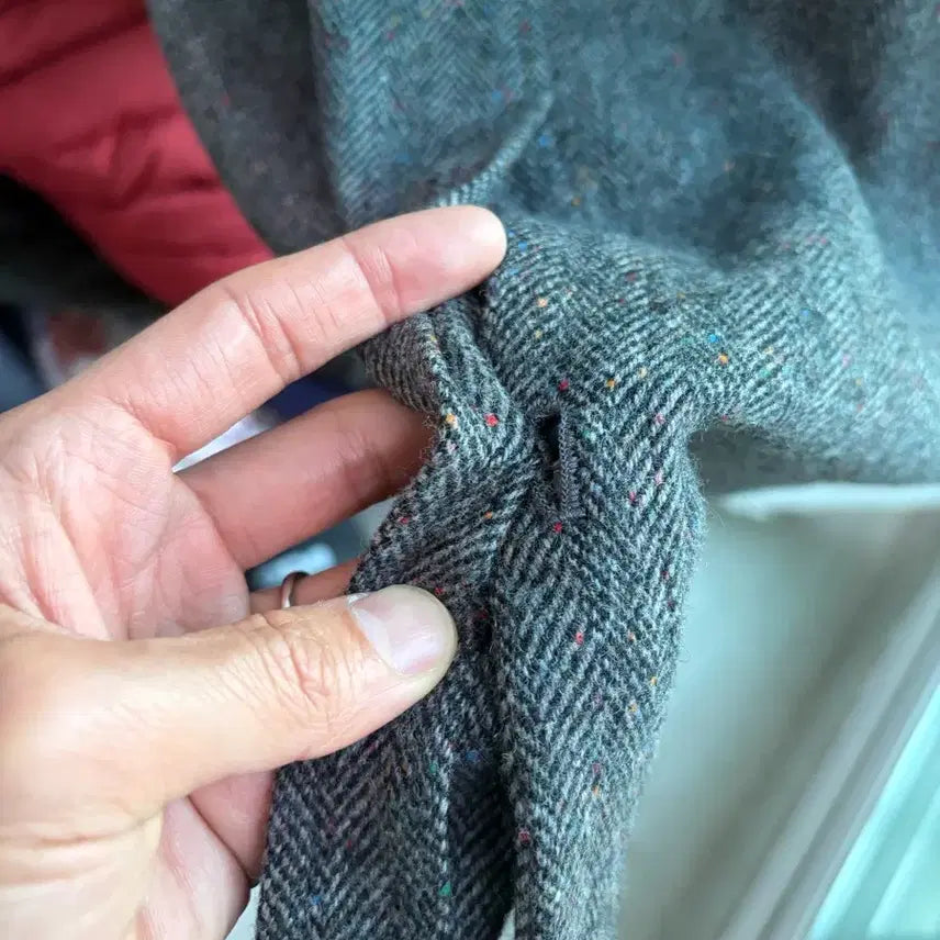 [BUNJANG] Beams Plus Herringbone Balmacaan Coat / 빔즈 플러스 헤링본 발마칸 코트 L