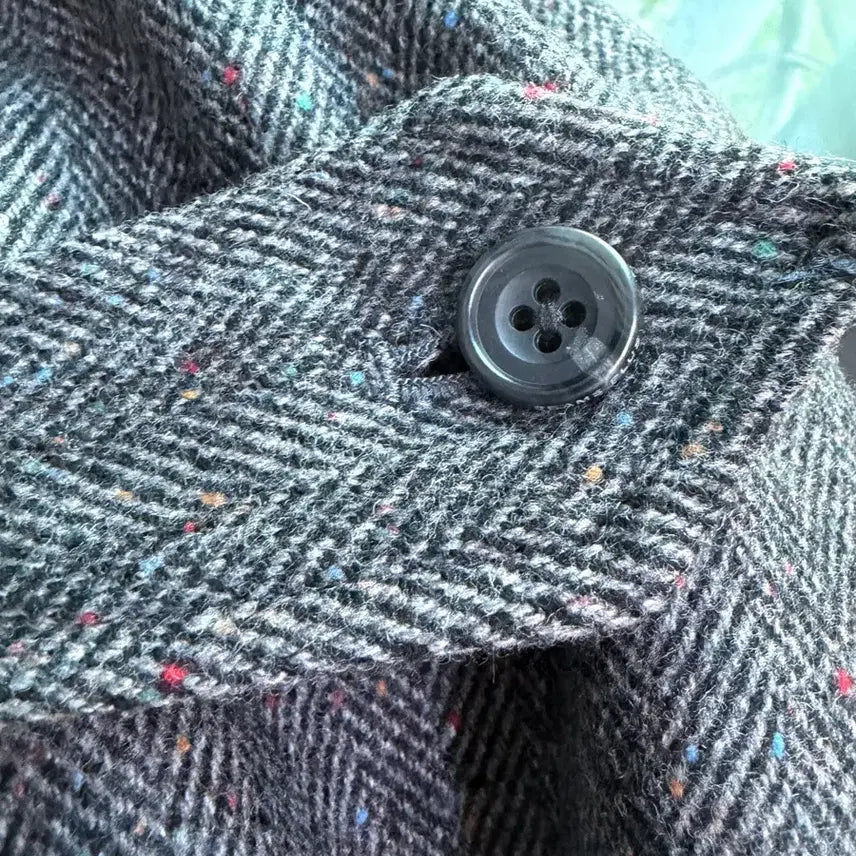 [BUNJANG] Beams Plus Herringbone Balmacaan Coat / 빔즈 플러스 헤링본 발마칸 코트 L
