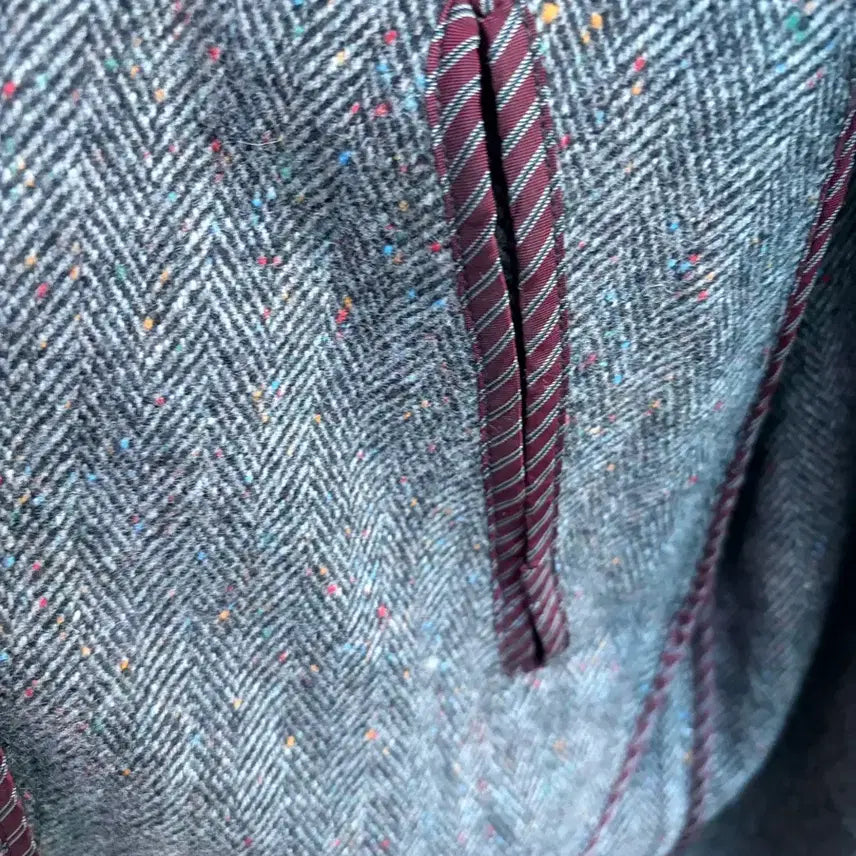 [BUNJANG] Beams Plus Herringbone Balmacaan Coat / 빔즈 플러스 헤링본 발마칸 코트 L