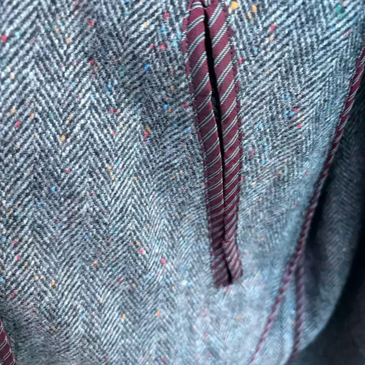 [BUNJANG] Beams Plus Herringbone Balmacaan Coat / 빔즈 플러스 헤링본 발마칸 코트 L