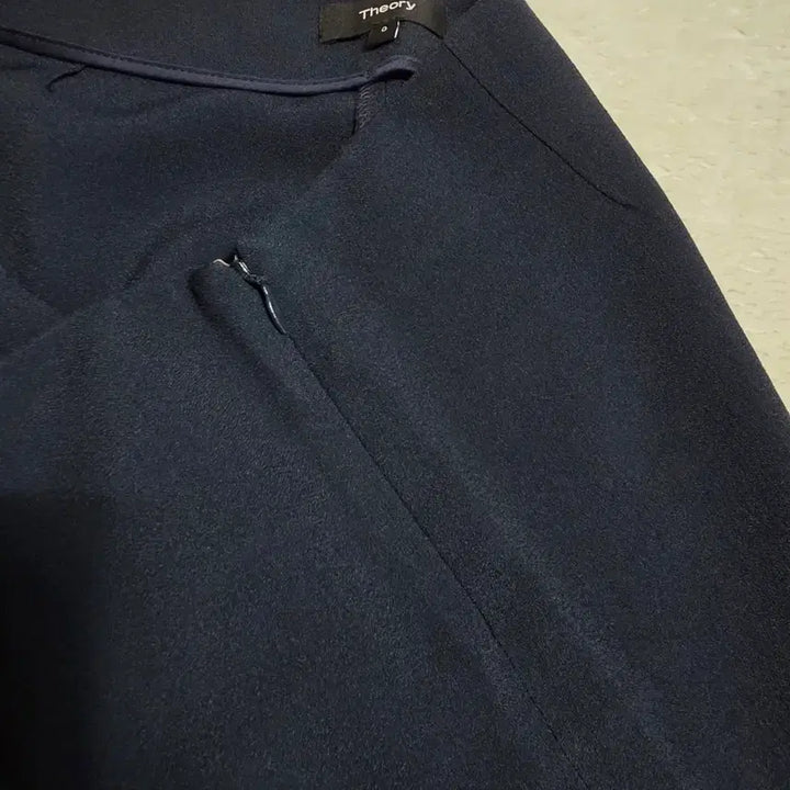 [BUNJANG] Theory Wide Slacks Pants Navy / (0)여성 띠어리 와이드 슬랙스 팬츠 여름 네이비