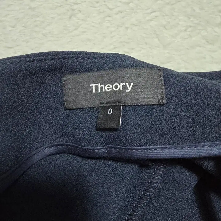 [BUNJANG] Theory Wide Slacks Pants Navy / (0)여성 띠어리 와이드 슬랙스 팬츠 여름 네이비