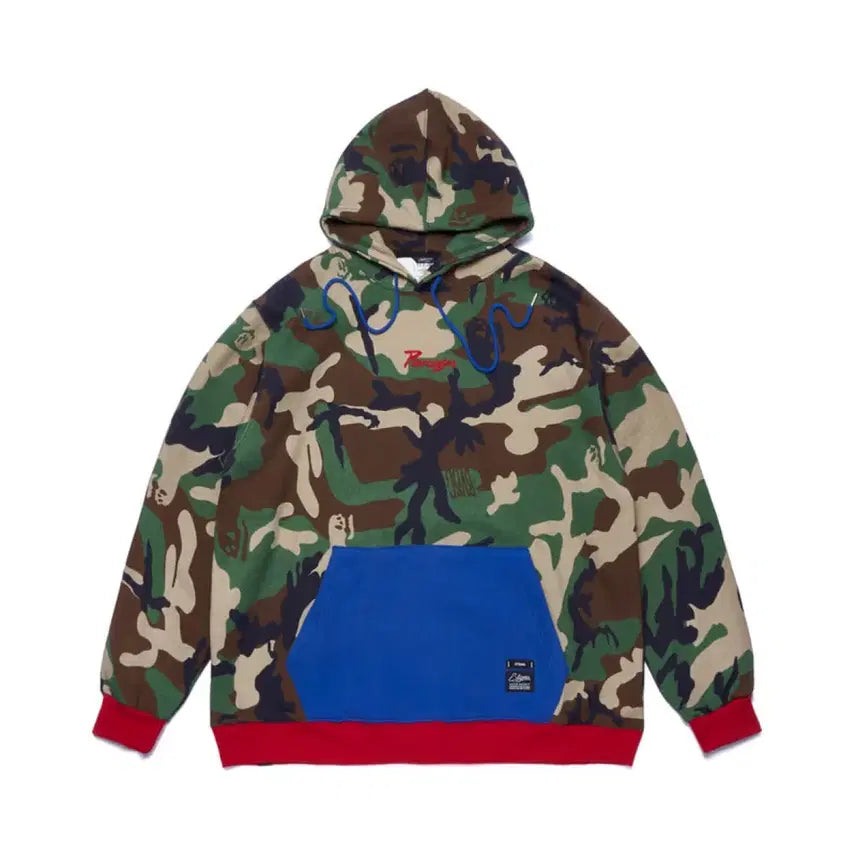 [BUNJANG] Stigma Oversized Camo Hoodie / 스티그마 오버핏 카모 후드티
