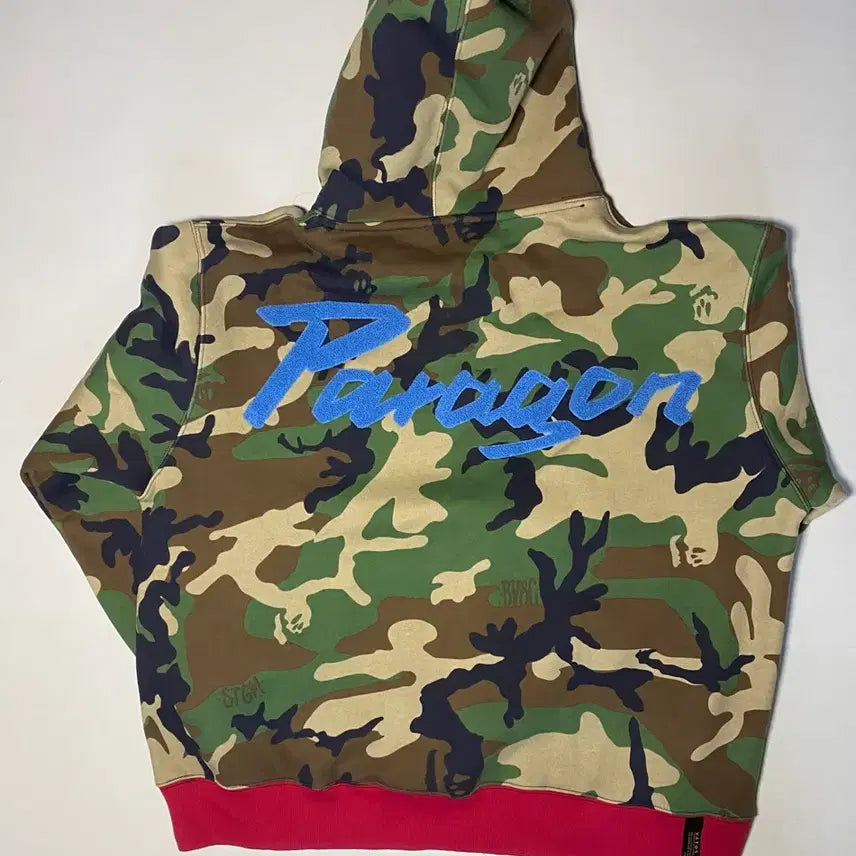 [BUNJANG] Stigma Oversized Camo Hoodie / 스티그마 오버핏 카모 후드티