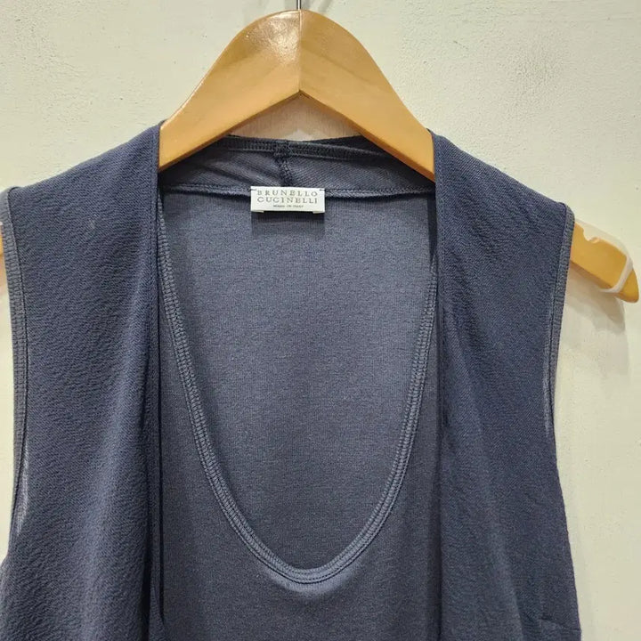 [BUNJANG] Brunello Cucinelli Long Sleeveless Cotton Blouse M / 브루넬노쿠치넬리 롱민소매 코튼블라우스 M