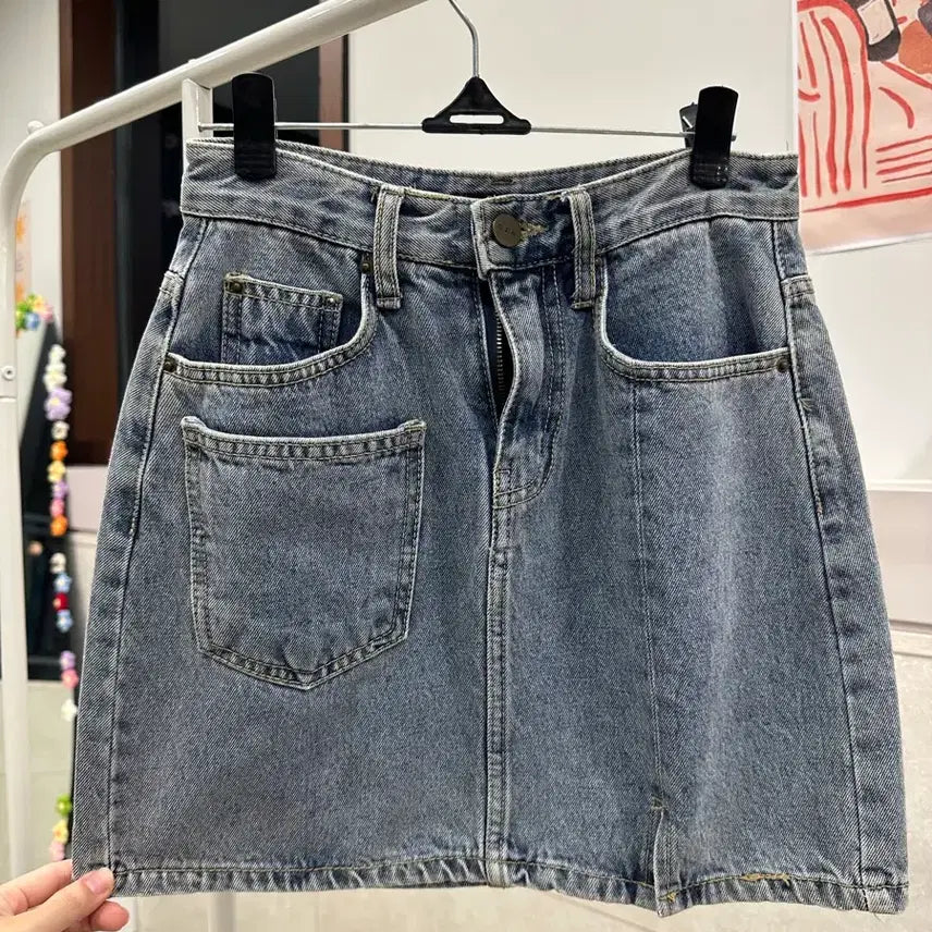 [BUNJANG] Athr Denim Mini Skirt Bundle Set / 데님 스커트 모음 5종 일괄
