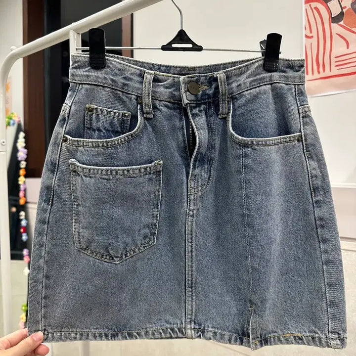 [BUNJANG] Athr Denim Mini Skirt Bundle Set / 데님 스커트 모음 5종 일괄