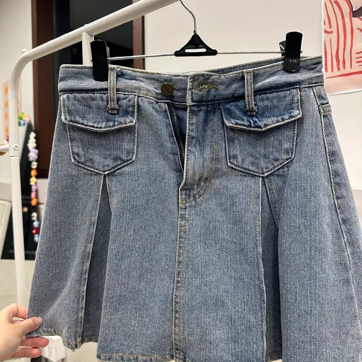 [BUNJANG] Athr Denim Mini Skirt Bundle Set / 데님 스커트 모음 5종 일괄