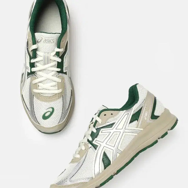 [BUNJANG] Asics Jog 100S Pale Oak Pure Silver Running Shoes / 아식스 조그 100 S 페일 오크 퓨어 실버 285