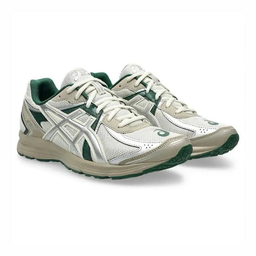 [BUNJANG] Asics Jog 100S Pale Oak Pure Silver Running Shoes / 아식스 조그 100 S 페일 오크 퓨어 실버 285