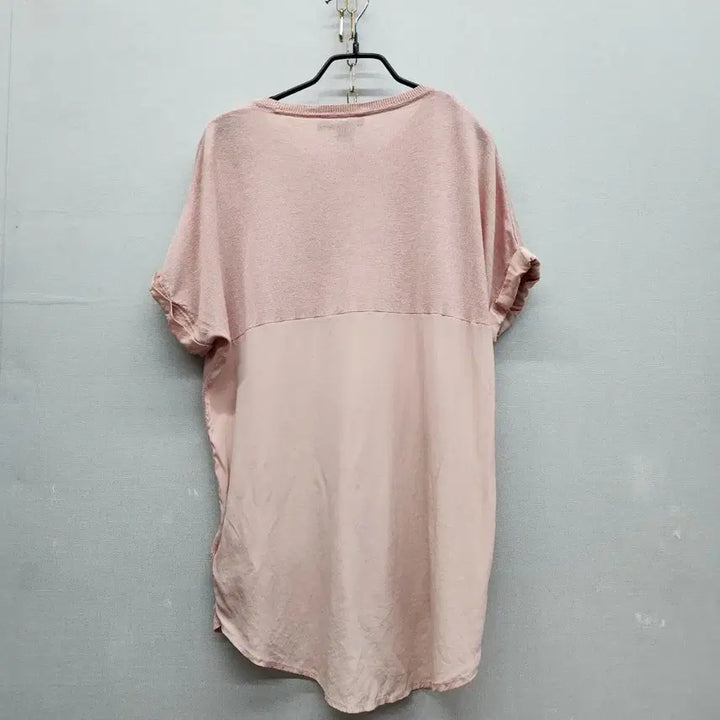 [BUNJANG] DKNY Silk/Cashmere Blend Short Sleeve Knit Top / DKNY 실크/캐시미어 혼방 반팔 니트 P(M)