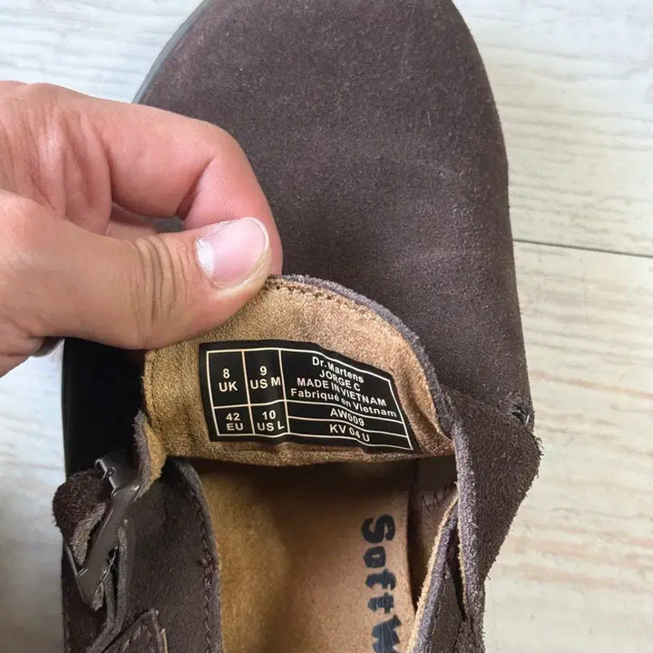 [BUNJANG] Dr. Martens Jorge C Suede Monk Strap Shoes / 닥터마틴 조지 C