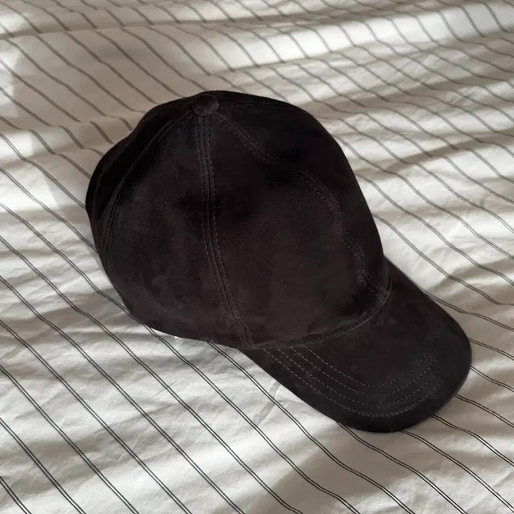 [BUNJANG] Massimo Dutti Suede Ball Cap (Brown) / (새상품급)Massimo Dutti 스웨이드 볼캡 (브라운) 01사이즈