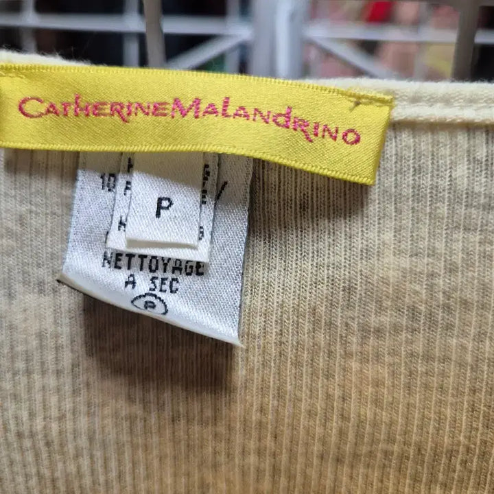 [BUNJANG] Catherine Malandrino Star Pattern Long Sleeve T-shirt / 캐서린 말란드리노 별 패턴 긴팔 티셔츠