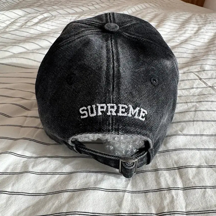[BUNJANG] Supreme S Logo Pigment Ball Cap Black / (새상품급 미사용) 슈프림 S로고 피그먼트 볼캡 블랙 원사이즈