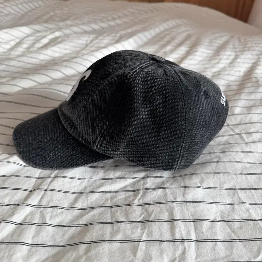 [BUNJANG] Supreme S Logo Pigment Ball Cap Black / (새상품급 미사용) 슈프림 S로고 피그먼트 볼캡 블랙 원사이즈