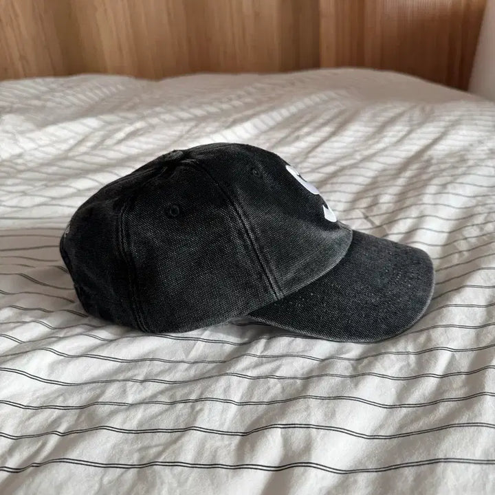 [BUNJANG] Supreme S Logo Pigment Ball Cap Black / (새상품급 미사용) 슈프림 S로고 피그먼트 볼캡 블랙 원사이즈