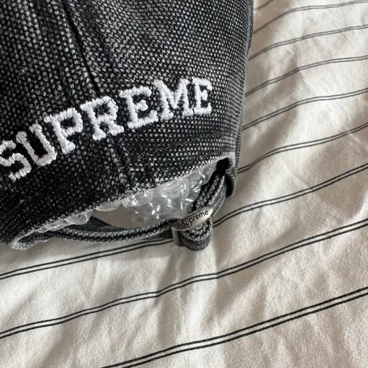 [BUNJANG] Supreme S Logo Pigment Ball Cap Black / (새상품급 미사용) 슈프림 S로고 피그먼트 볼캡 블랙 원사이즈