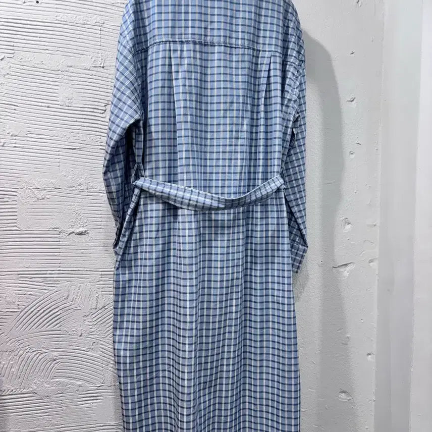 [BUNJANG] General Standard Check Long Dress / 제너럴스탠다드 체크 롱원피스