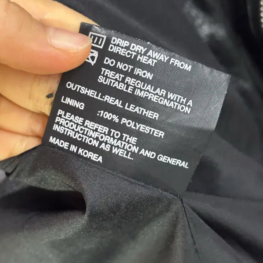 [BUNJANG] Handmade Leather Jacket (XXL) / (XXL) 수제 양가죽 자켓 15.9