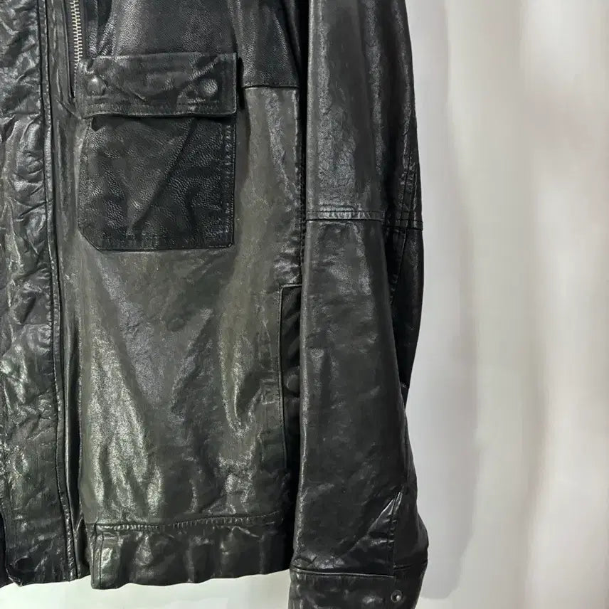 [BUNJANG] Handmade Leather Jacket (XXL) / (XXL) 수제 양가죽 자켓 15.9