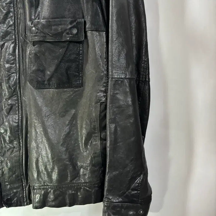 [BUNJANG] Handmade Leather Jacket (XXL) / (XXL) 수제 양가죽 자켓 15.9