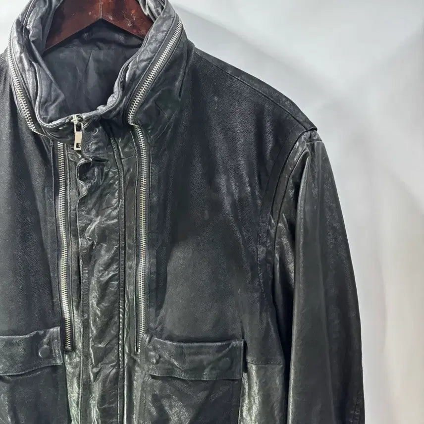 [BUNJANG] Handmade Leather Jacket (XXL) / (XXL) 수제 양가죽 자켓 15.9