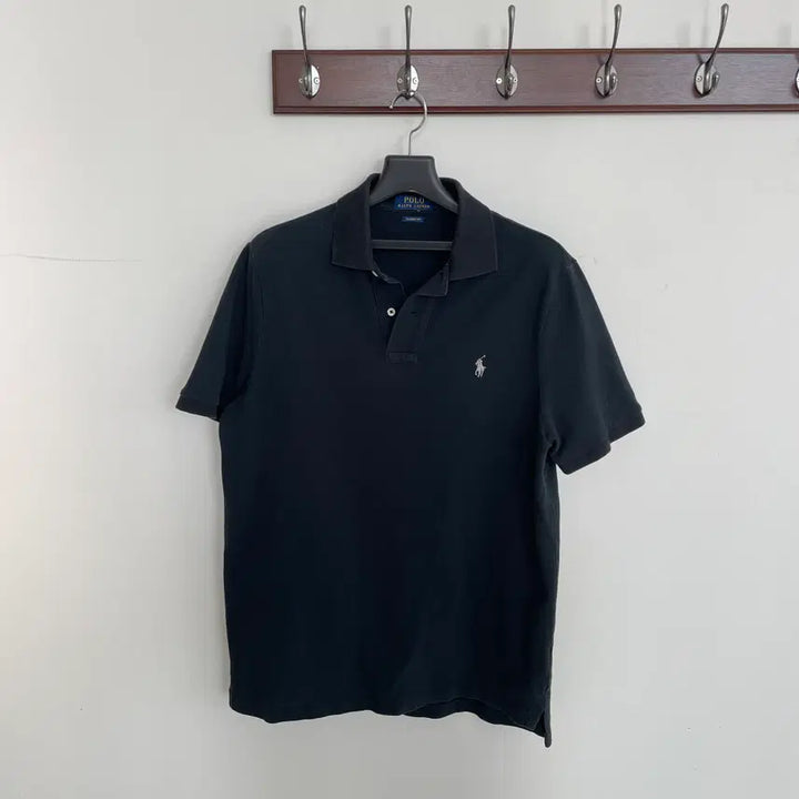 [SOLD OUT] 폴로 랄프로렌 공용M 블랙 PK 피케 반팔 티셔츠