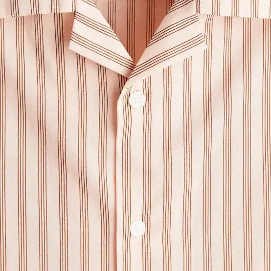 [BUNJANG] H&amp;M Cotton Camp Shirt Regular Fit / 에이치엔앰 H&amp;M 코튼 캠프 셔츠 레귤러핏 (105)