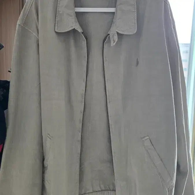 [BUNJANG] Polo Ralph Lauren Beige Blouson Jacket - XXL / 폴로 랄프로렌 베이지색 블루종 자켓 xxl 새상품