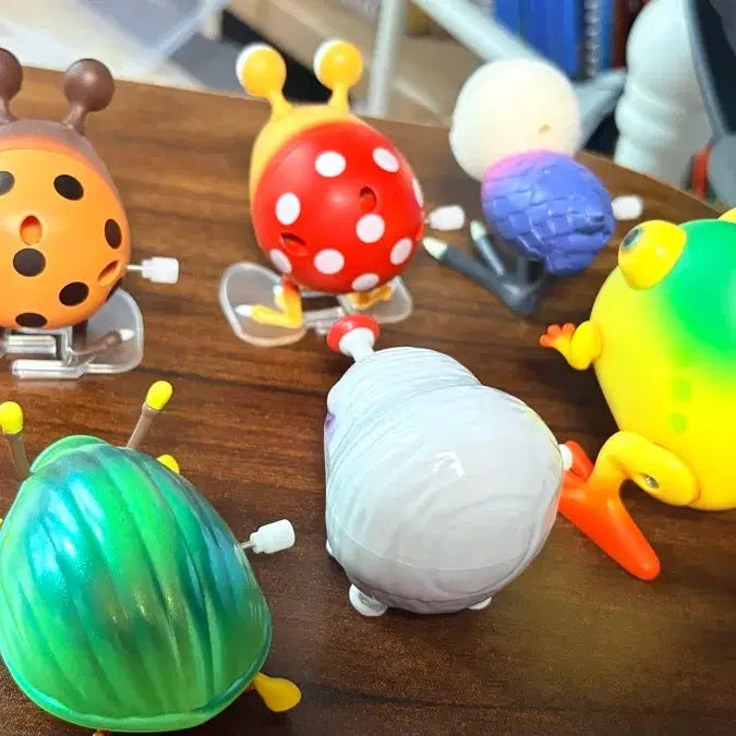 [BUNJANG] Pikmin Native Creature Mechanical Doll Bundle Set / 피크민 원주생물 태엽인형 일괄