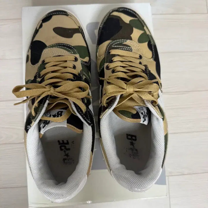[BUNJANG] Bape Nike Air Force 1 Camo Sneakers / 베이프 Bape 에어포스1 카모 스니커즈
