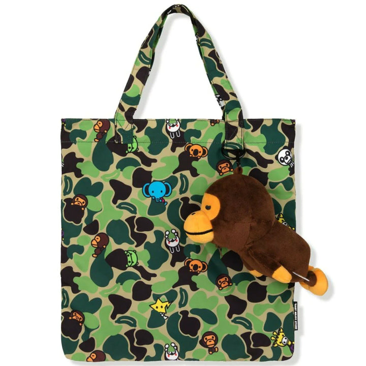 [BUNJANG] BAPE Baby Milo Plush Doll Recycled Tote Bag / [해외] 베이프 베이비 마일로 플러쉬 돌 리사이클 토트백