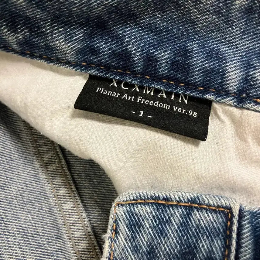[BUNJANG] XCXMAIN Washed Denim Pants Size 1 / XCXMAIN 워싱 데님 1