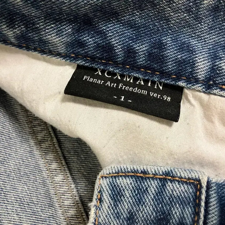 [BUNJANG] XCXMAIN Washed Denim Pants Size 1 / XCXMAIN 워싱 데님 1
