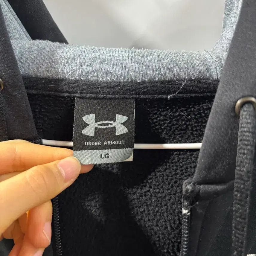 [BUNJANG] Under Armour Fleece Hooded Zip-up Jacket (L) / (L) 언더아머 플리스 후드집업 2.9