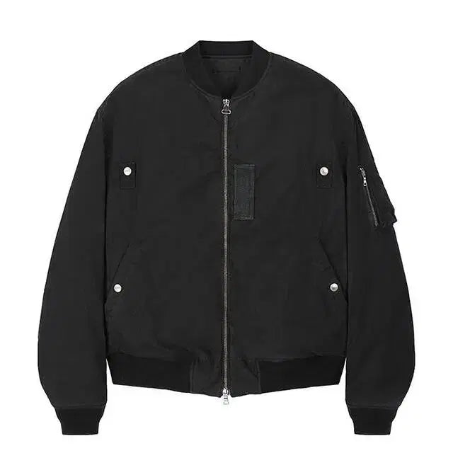 [BUNJANG] Artifacts Garment Dyed Reversible MA-1 Jacket / XL] 아트이프액츠 가먼트 다잉 리버시블  ma-1 블랙 판매합니다.