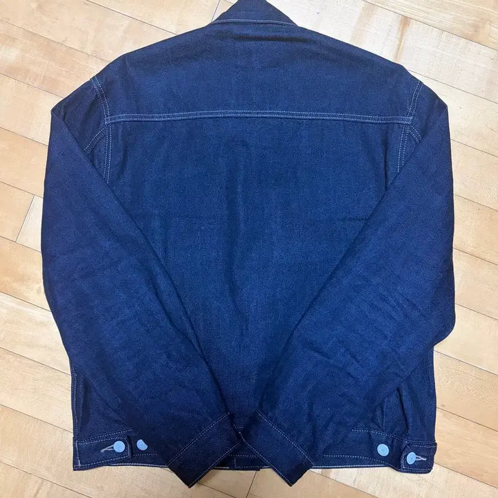 [BUNJANG] Musinsa Standard Selvedge Denim Trucker Jacket / 무탠 셀비지 데님 트러커(L)_마지막 가격 인하