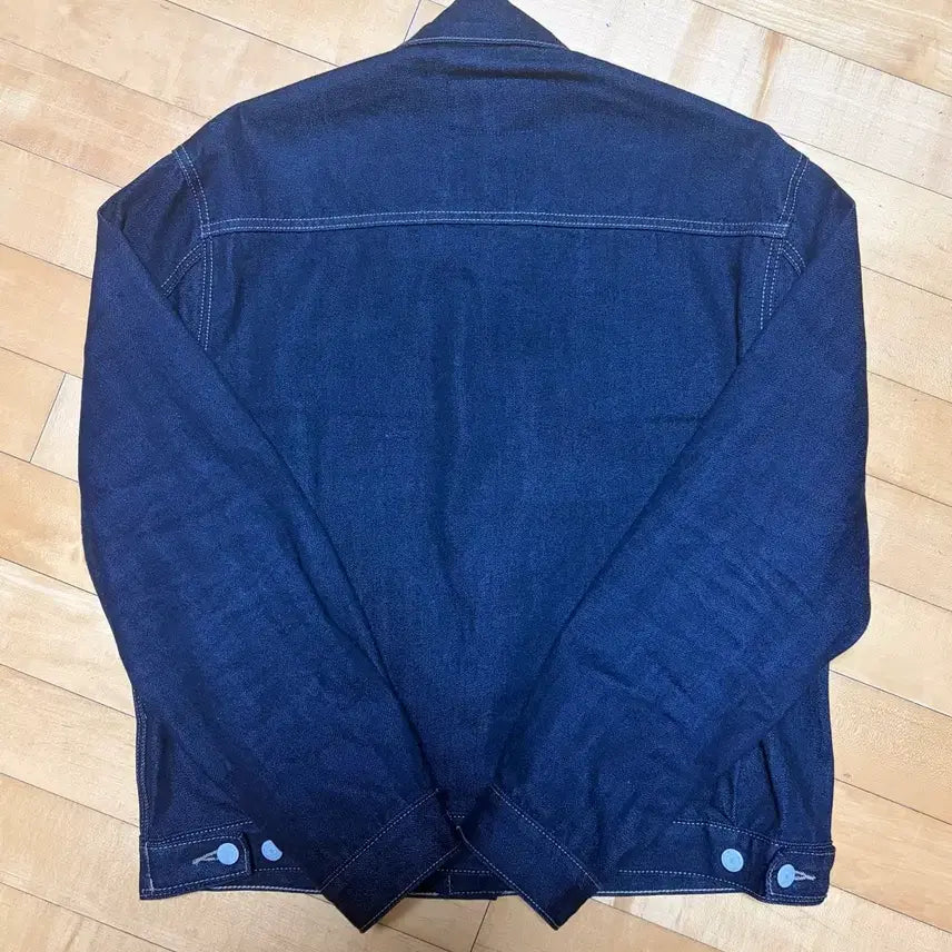 [BUNJANG] Musinsa Standard Selvedge Denim Trucker Jacket / 무탠 셀비지 데님 트러커(L)_마지막 가격 인하