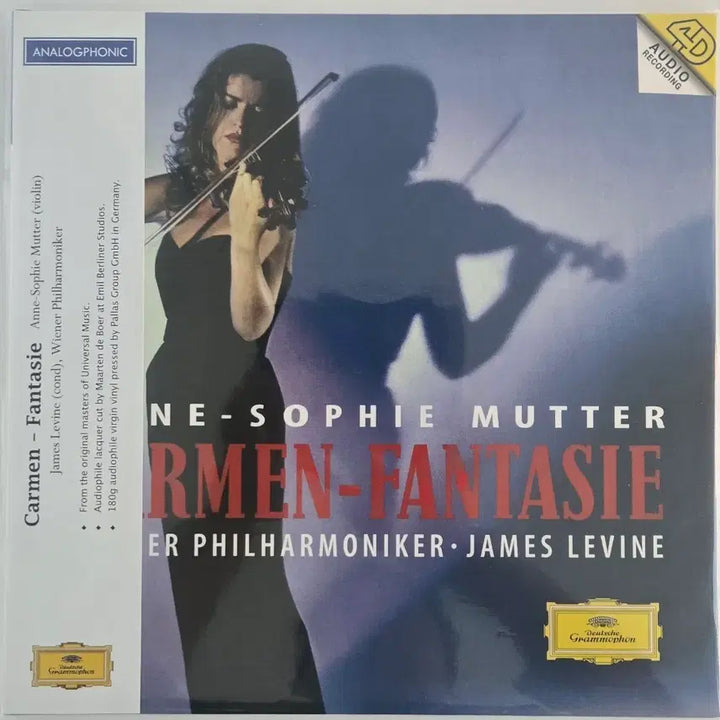 [BUNJANG] Anne-Sophie Mutter Carmen Fantasie Vinyl Record / Anne-Sophie Mutter의Carmen Fantasie 미개봉LP